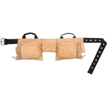 Kunys Heavy Duty 12 Pocket Leather Tool Pouch