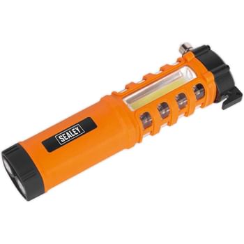 Sealey LED059 Emergency Torch Belt Cutter Hammer Tool