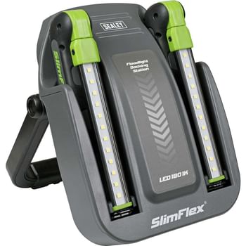 Sealey Slimflex Rechargeable Floodlight and Detachable Inspection Lights