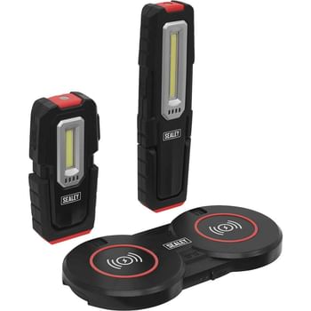 Sealey 2 Piece Inspection Light Set with Wireless Charging Base