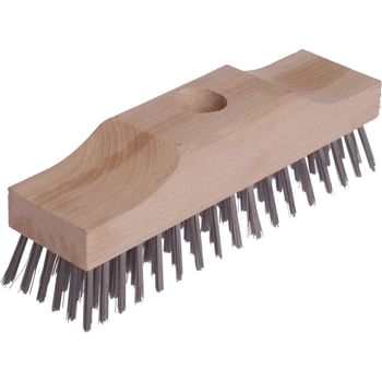 Lessmann Stiff Wire Bristle Broom Head