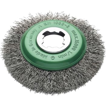 Lessmann X Lock Non Sparking Crimped Stainless Steel Wire Wheel