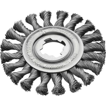 Lessmann X Lock Non Sparking Knotted Wire Wheel