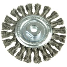 Lessmann 0.5 Stainless Steel Wire Knot Wheel Brush