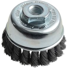 Lessmann 0.35 Steel Wire Knot Cup Brush