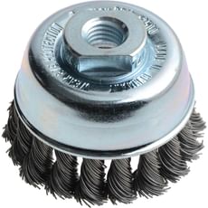 Lessmann 0.5 Steel Wire Knot Cup Brush