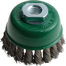 Lessmann 0.5 Stainless Steel Wire Knot Cup Brush