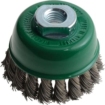 Lessmann 0.5 Stainless Steel Wire Knot Cup Brush
