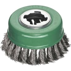 Lessmann X Lock Non Sparking Stainless Steel Wire Cup Brush