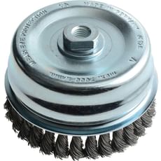 Lessmann 0.5 Steel Wire Knot Cup Brush