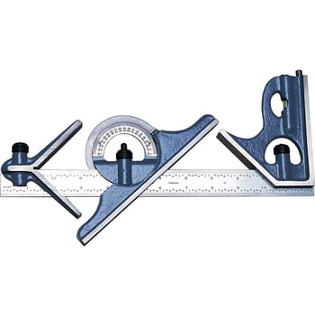 PEC Engineers Precision 300mm Combination Square Set