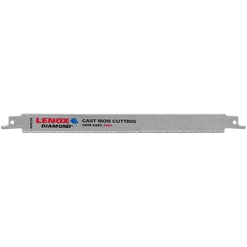 Lenox Double Tang Diamond Cast Iron Cutting Reciprocating Sabre Saw Blades