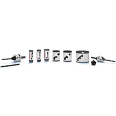 Lenox 9 Piece T3 Bi Metal Speed Slot Plumbers Hole Saw Set 