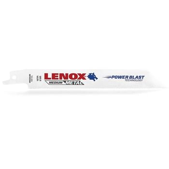 Lenox 18TPI Medium Metal Cutting Reciprocating Sabre Saw Blades