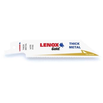 Lenox Gold 14TPI Thick Metal Cutting Reciprocating Sabre Saw Blades
