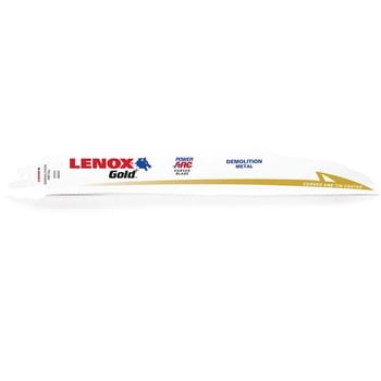 Lenox Gold Demolition 10TPI Reciprocating Sabre Saw Blades