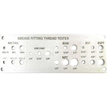 Lumatic Thread Identification Plate