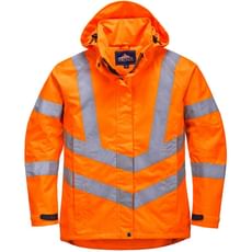 Oxford Weave 300D Ladies Class 3 Hi Vis Jacket