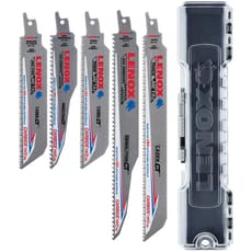 Lenox 5 Piece Carbide Tipped Metal Cutting Reciprocating Sabre Saw Blade Set