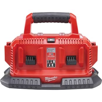 Milwaukee M1418 C6 18v 6 Bay Multi Battery Charger
