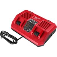 Milwaukee M18 DFC 18v Cordless Dual Bay Rapid Battery Charger 