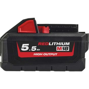 Milwaukee M18 HB5.5 18v Cordless High Output Li-ion Battery 5.5ah