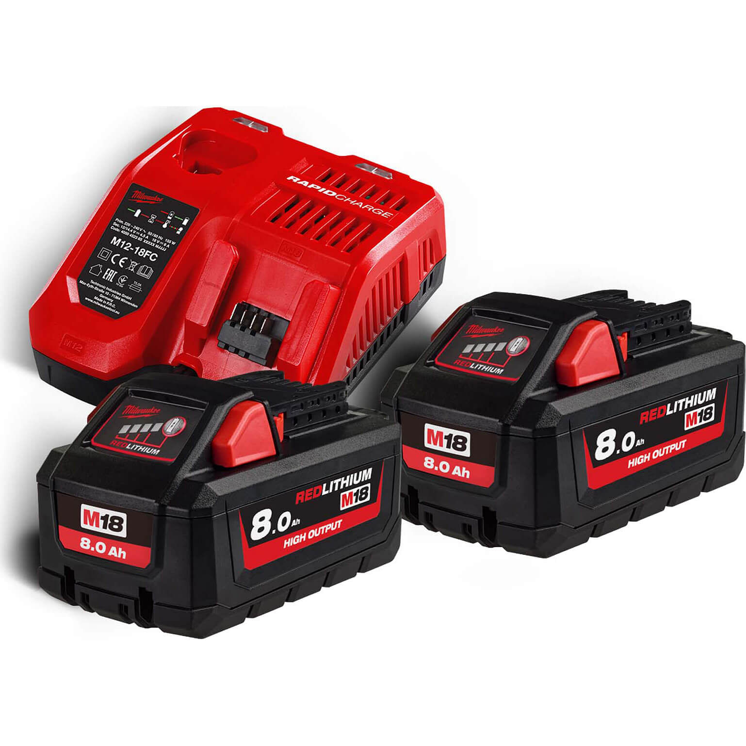 Milwaukee m18 store 4.0 battery charger