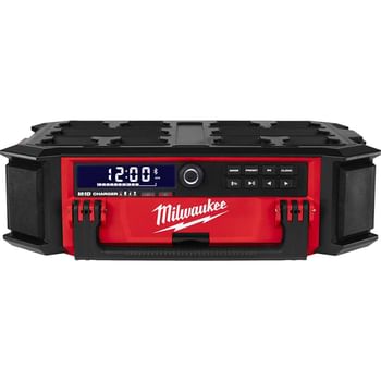 Milwaukee M18 PRCDAB+ 18v Cordless Packout Radio and Battery Charger