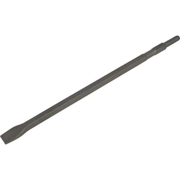 Sealey Hex Shank Flat Chisel for Makita and Hitachi Demolition Hammers