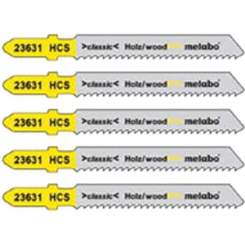 Metabo T101B HCS Wood Cutting Jigsaw Blades