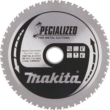Makita SPECIALIZED Cordless Metal Cutting Saw Blade