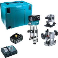 Makita DRT50 18v LXT Cordless Brushless Plunge Router and Trimmer Kit