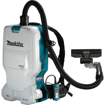 Makita DVC660 Twin 18v LXT Cordless Brushless Backpack Vacuum Cleaner