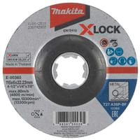 Makita X Lock A36P Metal Grinding Disc  Makita X Lock A36P Metal Grinding Disc