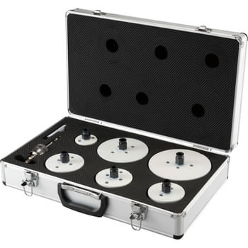 Makita EzyChange 8 Piece Universal Bi Metal Hole Saw Set