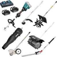 Makita DUX60 Twin 18v LXT Cordless Brushless Split Shaft Garden Multi Tool Set