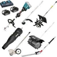 Makita DUX60 Twin 18v LXT Cordless Brushless Split Shaft Garden Multi Tool Set