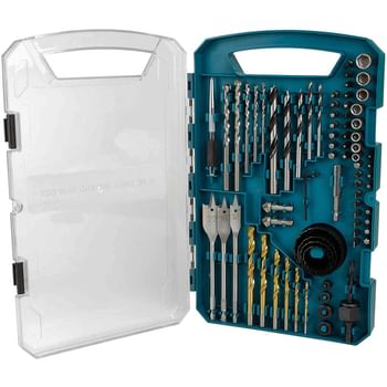 Makita 75 Piece Drill Bit and Hole Saw Set