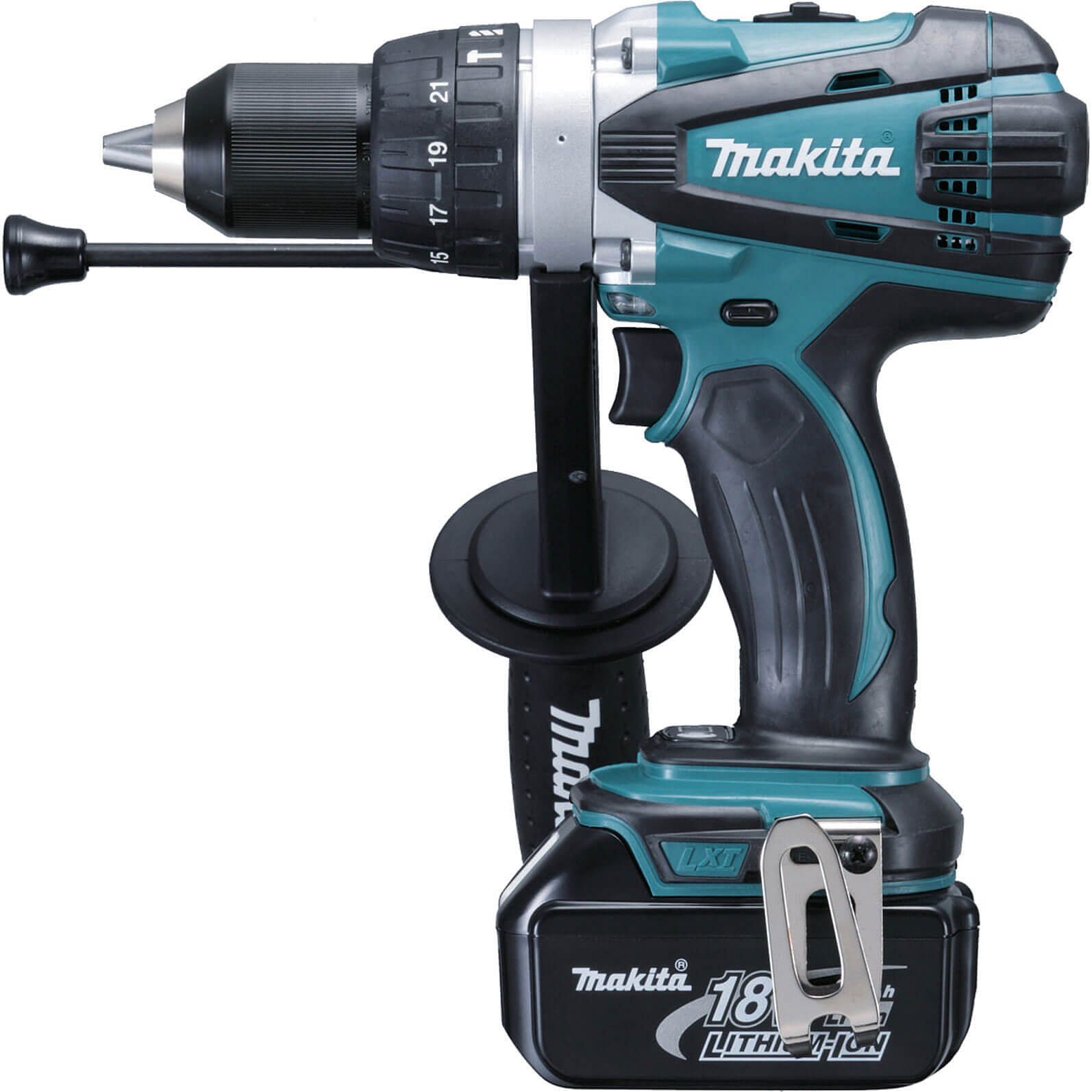 SKIN ~ GOOD CONDITION Details about   MAKITA DHP458 XLT CORDLESS HAMMER DRILL 