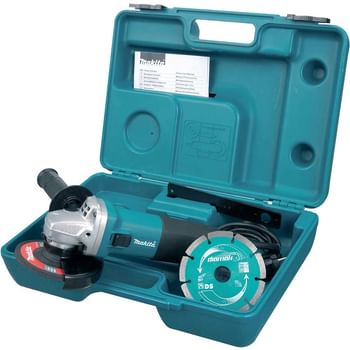 Makita 9554NBKD Angle Grinder + Diamond Blade 115mm