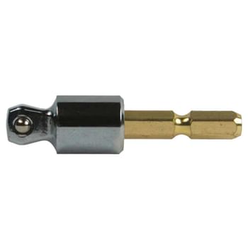 Makita 1/4" Hex to 1/2" Square Drive Tilt Socket Adapter