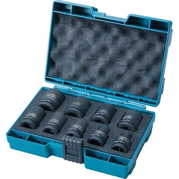 Makita 9 Piece 1/2" Drive Impact Socket Set