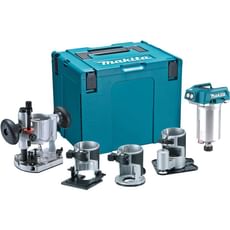 Makita DRT50 18v LXT Cordless Brushless Plunge Router and Trimmer Kit