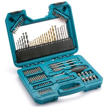 Makita 105 Piece Pro Drill Bit and Accessory Set