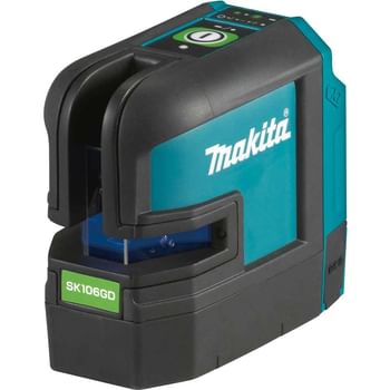 Makita SK106GD 12v Max CXT Cordless 4 Point Cross Line Green Laser Level