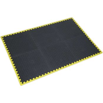 Sealey 6 Piece Interlocking Comfort Workshop Matting Set