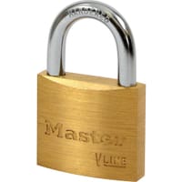 Masterlock V Line Brass Padlock Keyed Alike Masterlock V Line Brass Padlock Keyed Alike