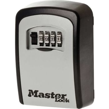 Masterlock Wall Mounted Key Safe Cream