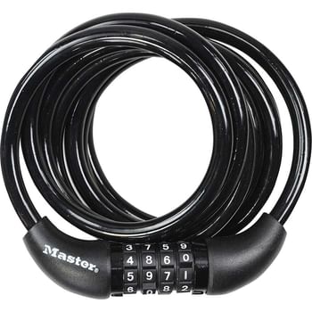 Master Lock Self Coiling Combination Cable Lock