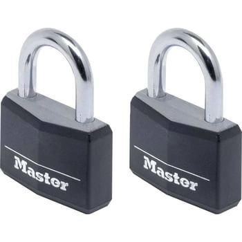 Masterlock Aluminium Vinyl Padlock Keyed Alike